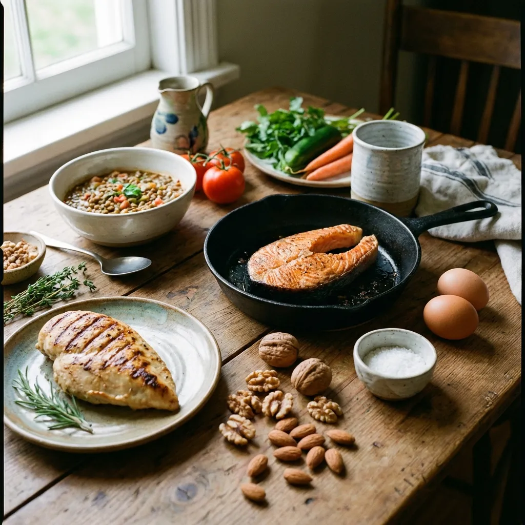 високобілкові продукти