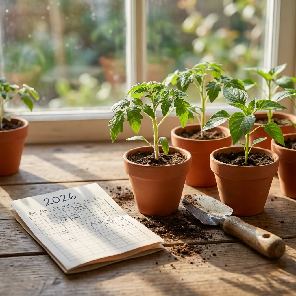 Коли сіяти перець та помідори на розсаду