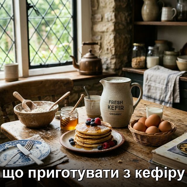 що приготувати з кефіру