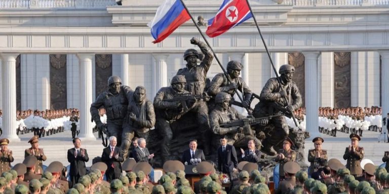 Військовий меморіал у Пхеньяні, квітень 2026 року
