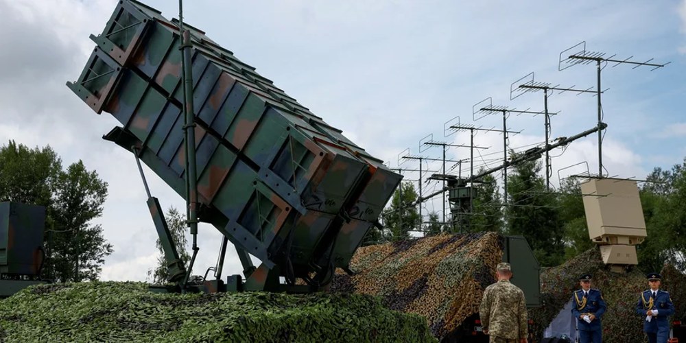 Зенітно-ракетний комплекс Patriot під час навчань