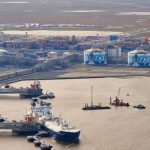 Завод зі зберігання та відвантаження скрапленого природного газу «Ямал СПГ» в Арктиці
