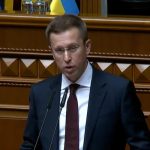 Сергій Корецький під час виступу у Верховній Раді (скриншот відео / Рада)