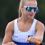 Анна Шеремет — українська спортсменка, чемпіонка Євро-2026 з паравеслування в одиночці класу PR1, на подіумі після фінального