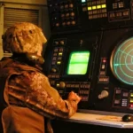 Українські військові відстежують повітряні цілі під час нічної атаки