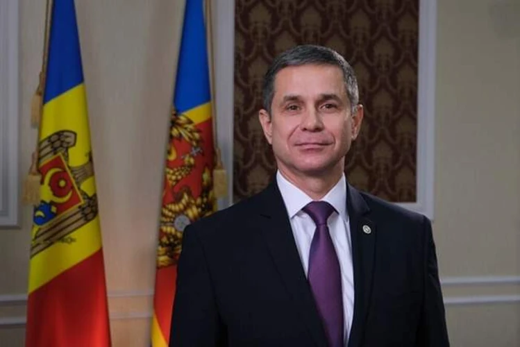 Анатолій Носатий під час пресконференції після засідання уряду Молдови