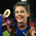 Ярослава Магучіх — українська легкоатлетка, триразова чемпіонка Європи зі стрибків у висоту