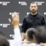 Реактивний шахед, знятий на камеру українського дрона-перехоплювача