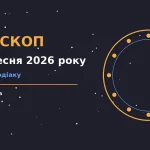 Гороскоп на 24 вересня 2026 року — символічне зображення зодіакального кола на тепломуршневому тлі