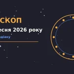 Зодіакальні символи на тлі ранкового п'ятничного неба, ілюстрація до гороскопу на 25 вересня 2026 року