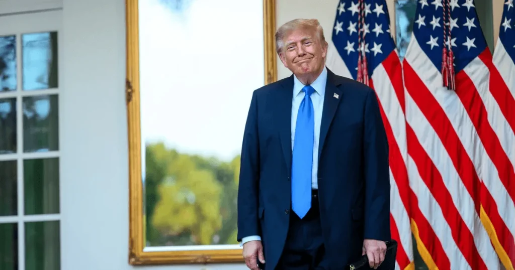 Президент США Дональд Трамп під час виступу