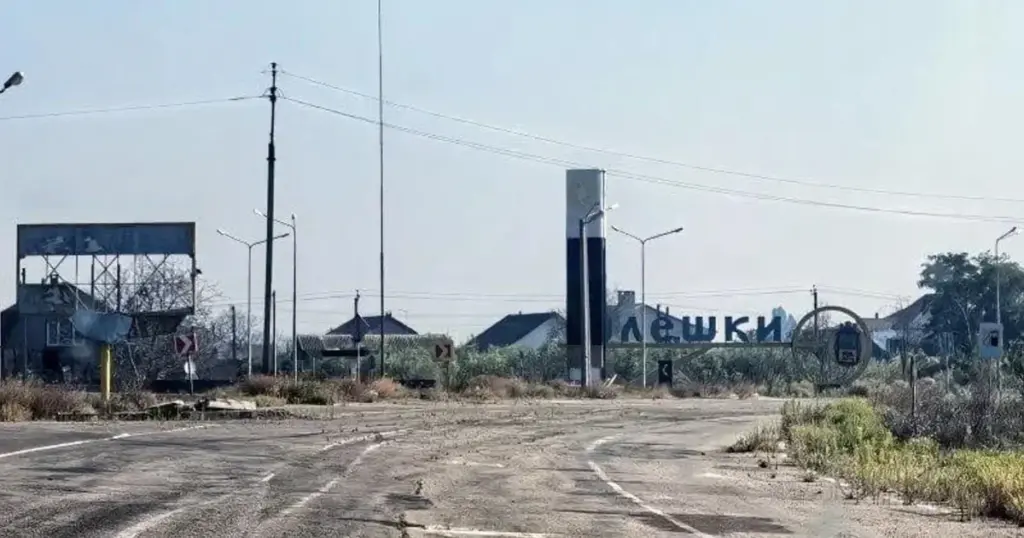 Олешки на Херсонщині під час гуманітарної блокади