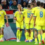 Данило Сікан забиває головою на 42-й хвилині матчу проти Угорщини у Будапешті