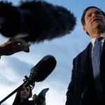 Державний секретар США Марко Рубіо під час брифінгу на полях 81-ї сесії Генасамблеї ООН у Нью-Йорку