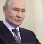 Володимир Путін у Кремлі, тінь підготовки до поїздки на форум АТЕС у Китаї