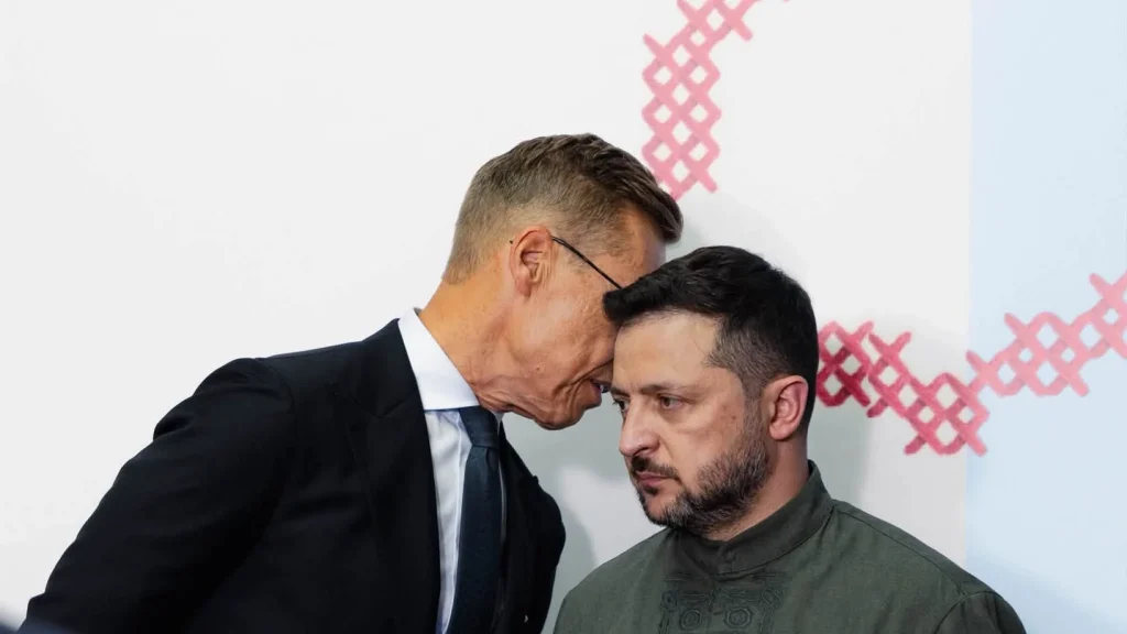 Президент Фінляндії Александр Стубб (фото надане Lehtikuva/Antti Aimo-Koivisto via REUTERS, згідно з NV)