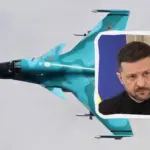 Пошкоджені російські винищувачі Су-34М на аеродромі Борисоглєбськ після удару українськими ракетами «Нептун»
