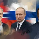 Президент Фінляндії Александр Стубб і прем’єр Норвегії Йонас Гар Стьоре під час телефонної розмови з Володимиром Путіним