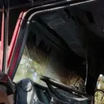 Рятувальники та пожежна автоцистерна в Краматорську